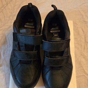 Avia Quickstep Men's Black Running Shoe With Velcro Straps